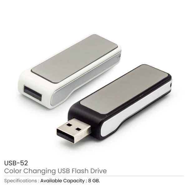 Promotional Color Changing Logo USB