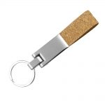 Metal-Keychain-with-Cork-Strap-KH-5