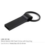 Metal USB Flash with Key Ring