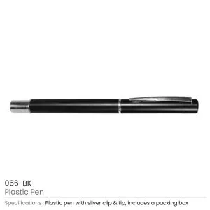 Plastic Pens Black