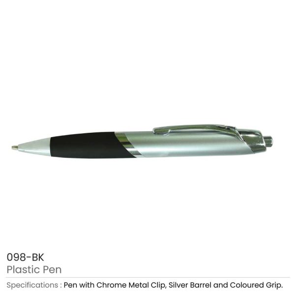 Plastic Pens - Black