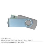 Silver-Swivel-USB-35-S-GY