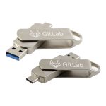 Metal Swivel USB with OTG 15