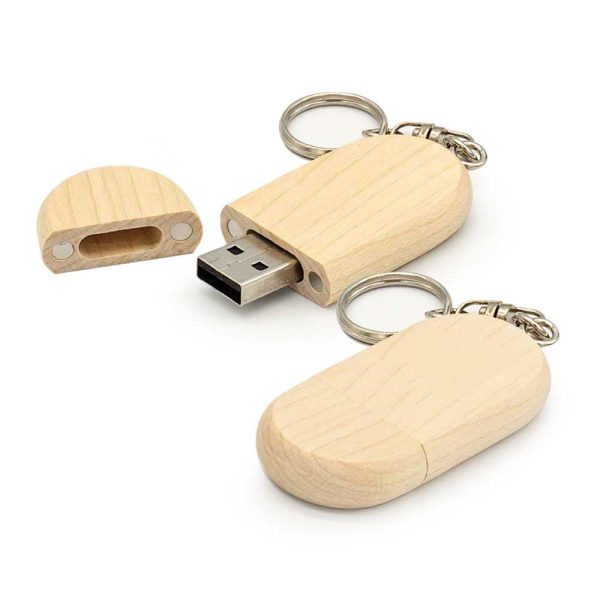 Wooden Key Holder USB Flash Drives