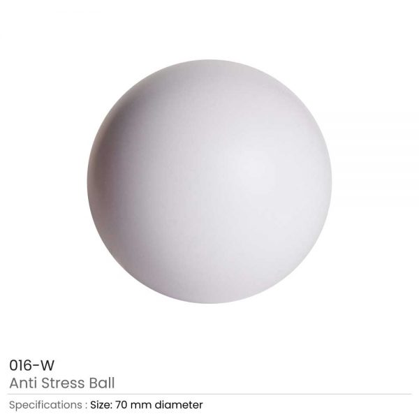 Anti-Stress Balls White