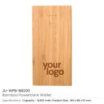 Bamboo Wireless Powerbank JU-WPB-B8000