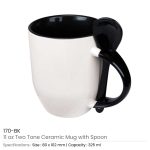 Mugs with Spoon 170