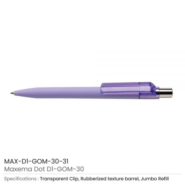 Dot Pens with Transparent Clip 31