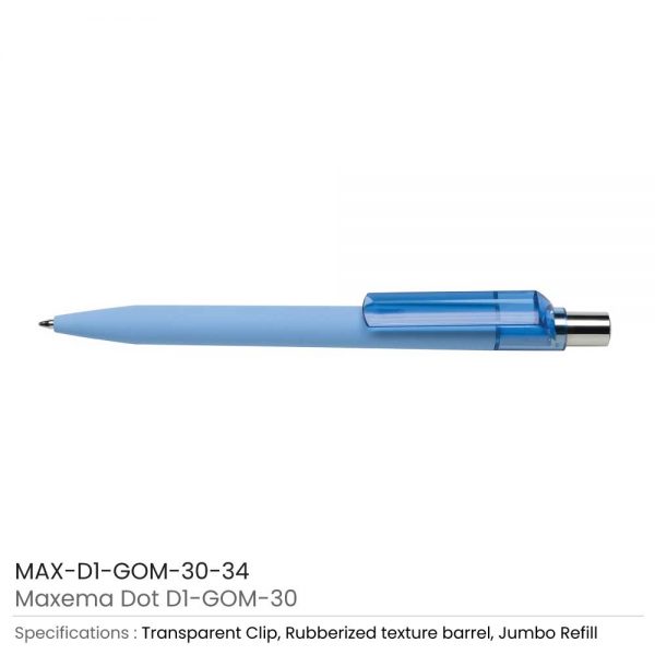 Dot Pens with Transparent Clip 34