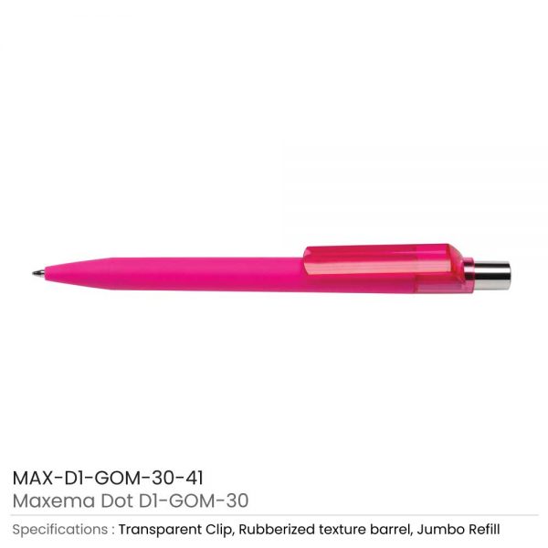 Dot Pens with Transparent Clip 41