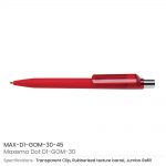 Dot-Pen-with-Transparent-Clip-MAX-D1-GOM-30-45