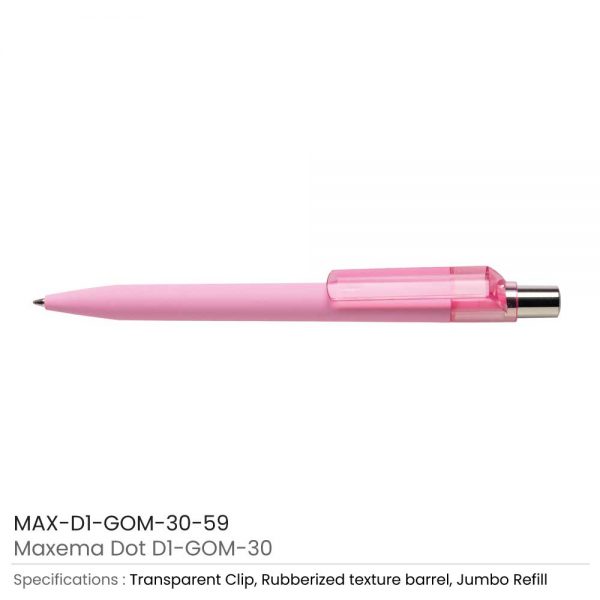 Dot Pens with Transparent Clip 59