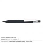 Dot-Pen-with-White-Clip-MAX-D1-GOM-W-04