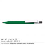 Dot-Pen-with-White-Clip-MAX-D1-GOM-W-09