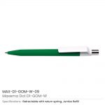 Dot-Pen-with-White-Clip-MAX-D1-GOM-W-09