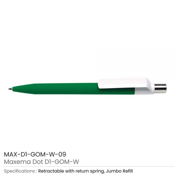 Dot Pen with White Clip 09