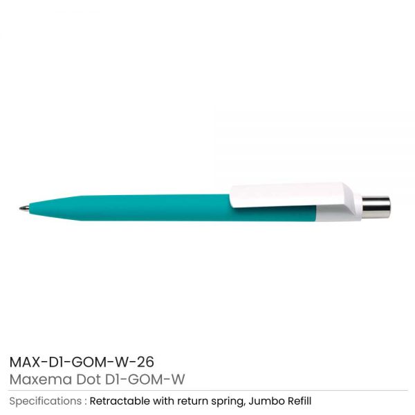Dot Pen with White Clip 26