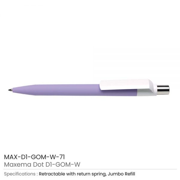 Dot Pen with White Clip 71