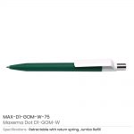 Dot-Pen-with-White-Clip-MAX-D1-GOM-W-75