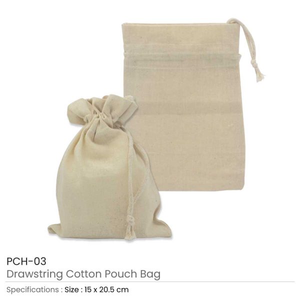Eco-Friendly Cotton Pouch