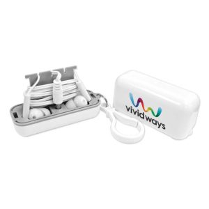 Branding Earphones with Protective Case EAR-01