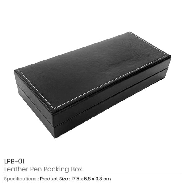 Leather Pen Box