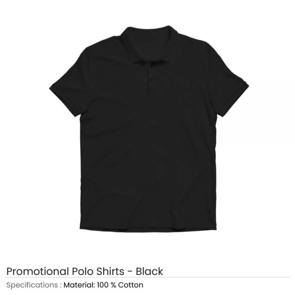 Polo T-shirts Black