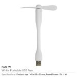 Portable USB FAN-W