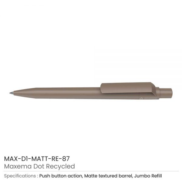 Recycled Pens Maxema Dot 87