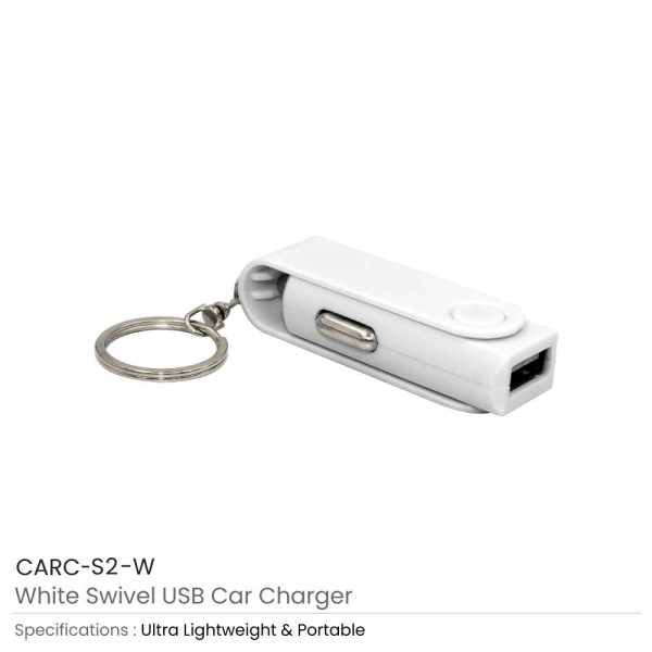 Swivel Car Chargers CARC-S2