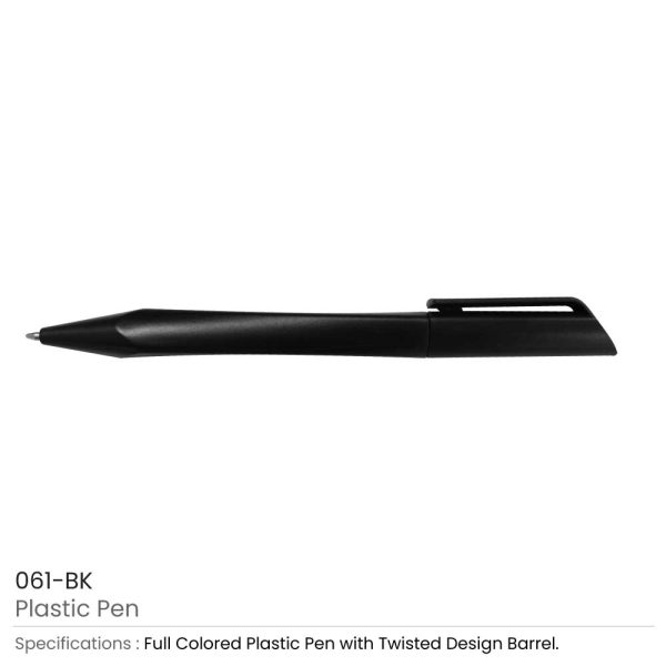 Plastic Pen Black