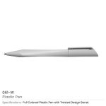 Twisted-Design-Plastic-Pen-061-W