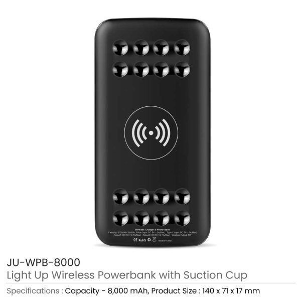 Wireless Powerbank JU-WPB-8000