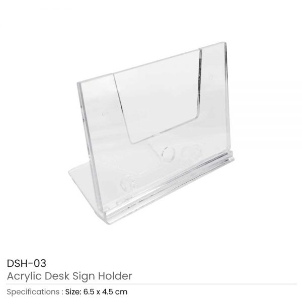 Desk Sign Holder