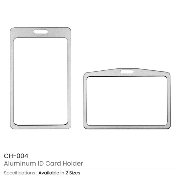 Aluminum ID Card Holders