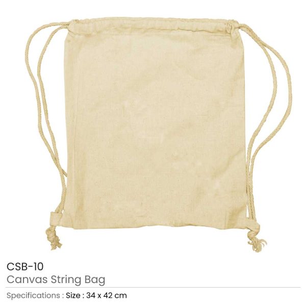 Canvas String Bag CSB-10