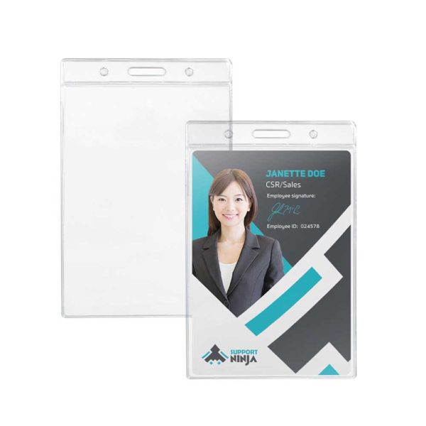 Plastic ID Card Holders