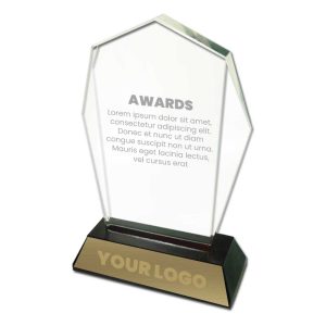 Engraved Crystal Awards CR-09