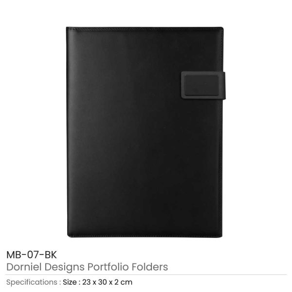 Dorniel Design Portfolio Folders Black