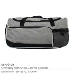 Gym Bag with Shoe and Bottle-Pockets SB-09