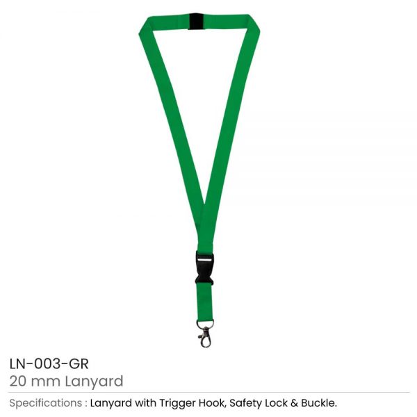 Lanyard Green Color
