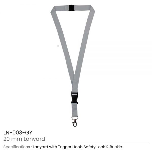 Lanyard Grey Color
