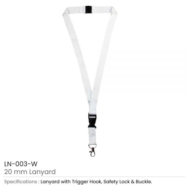 Lanyard White