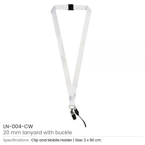 Lanyard with Safety Buckle