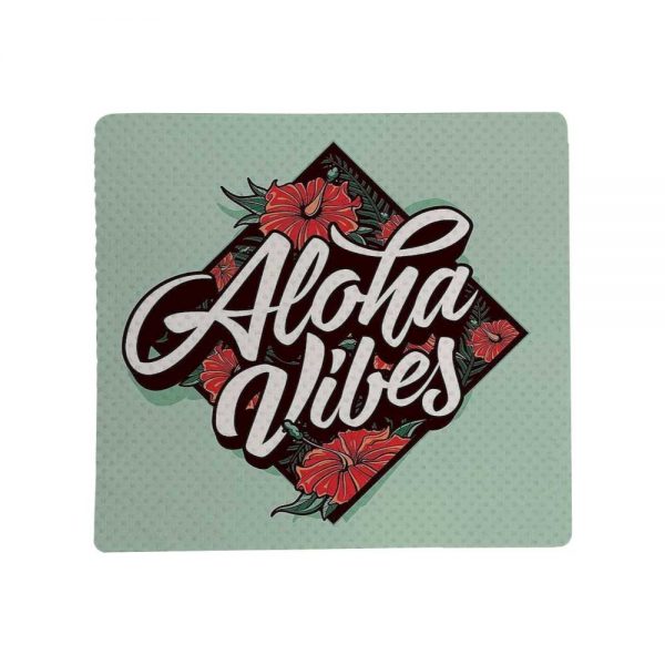 Promotional Non Slip White Fabric Mousepads