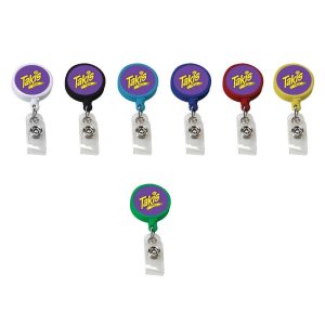 Promotional Round Reel Badge