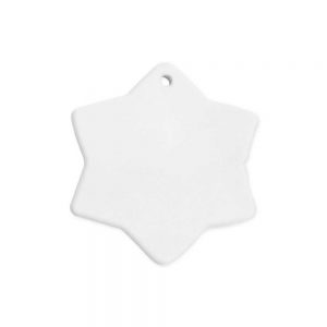 Ceramic Snowflake ornaments