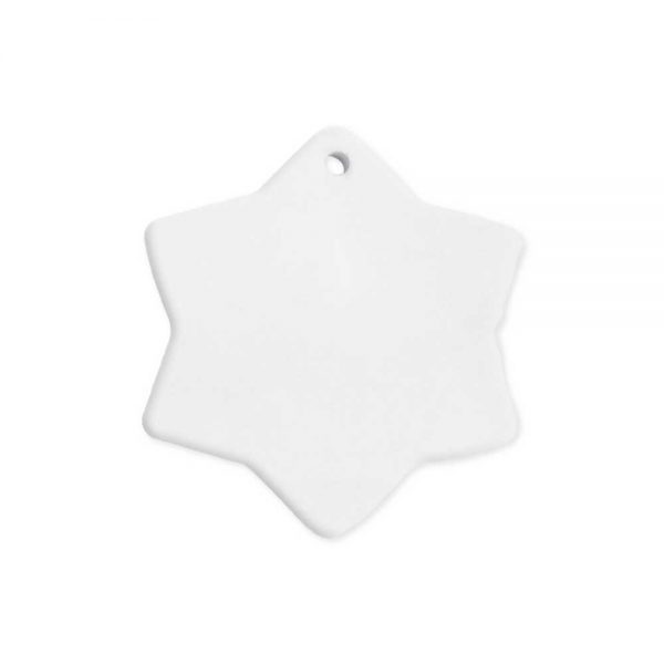 Ceramic Snowflake ornaments