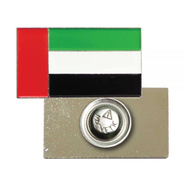 UAE Flag Badges in Metal