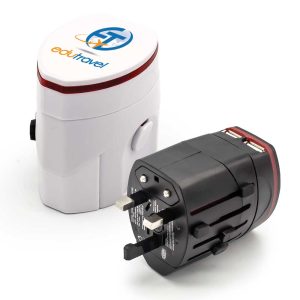Branding Universal Travel Adapters JU-TA-002